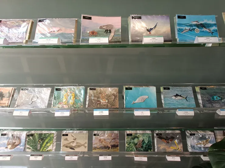 自然生物系列熨燙刺繡