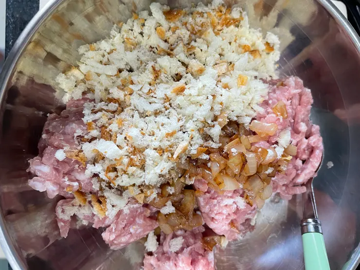 食材入碗