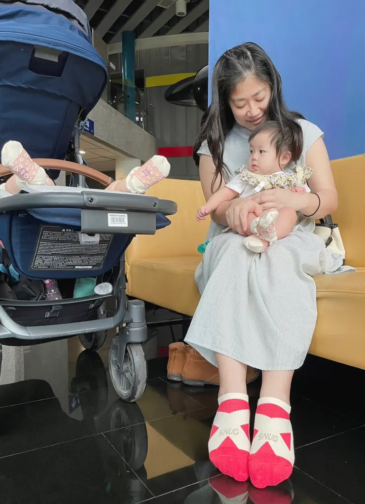 媺嫚媽媽一家都愛sNug的除臭襪