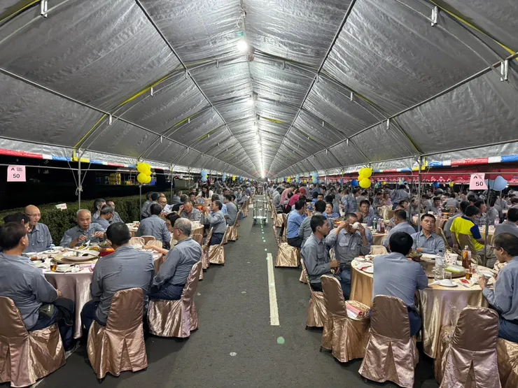 高雄屏東尾牙辦桌推薦【聞香閣喜宴餐廳】台船尾牙300桌│尾牙