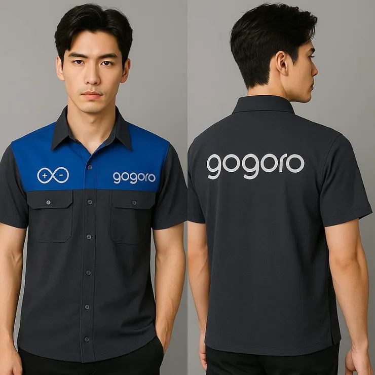 Gogoro 工程制服｜新創機能團體服範例