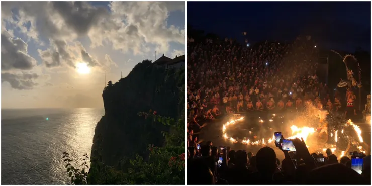 Mei Chen提供：烏魯瓦圖廟和卡洽火舞表演