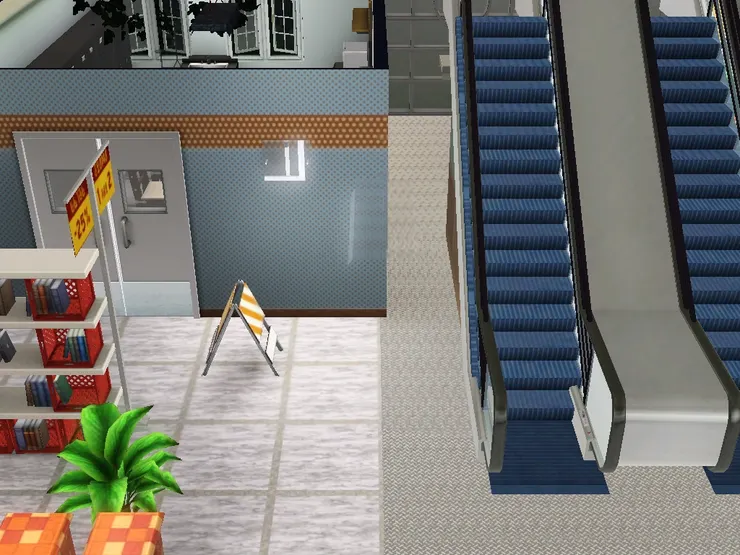 這裏的壁燈較有現代感。