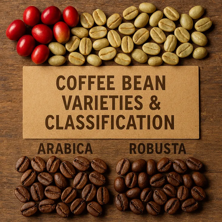 咖啡豆品種與分類
