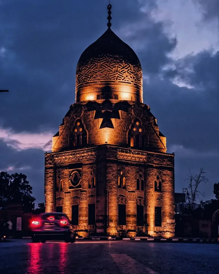 Mausoleum of sultan al-Zahir Abu Saeed Qansouh al-Ashrafi (15th century) photo by@mo2men.qwer