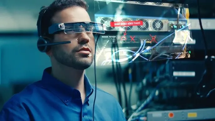 AR智慧眼鏡。圖片來源：網路。