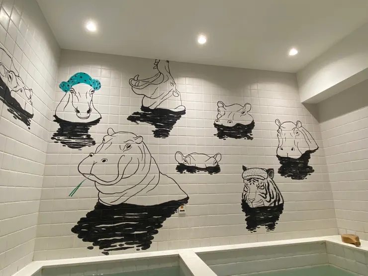 預約就可以有私人澡堂，避免大眾湯裸身的尷尬