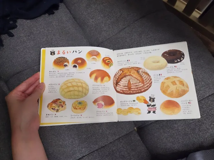 《パンのずかん》