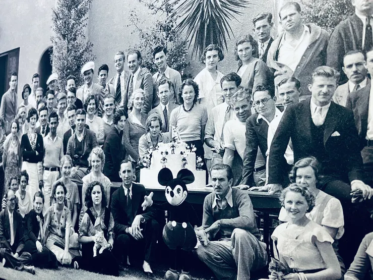 攝於動畫展。1923年的華特迪士尼工作室