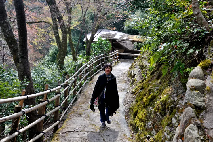 通往千光寺的小上坡路