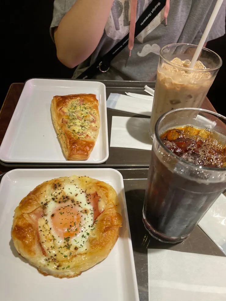 美式珈琲店的調味PAN, 好吃!