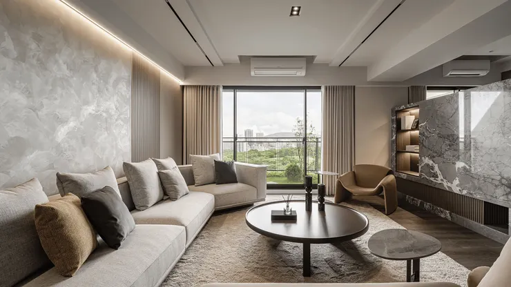 ▲特殊漆室內設計案例<森林之星A2>