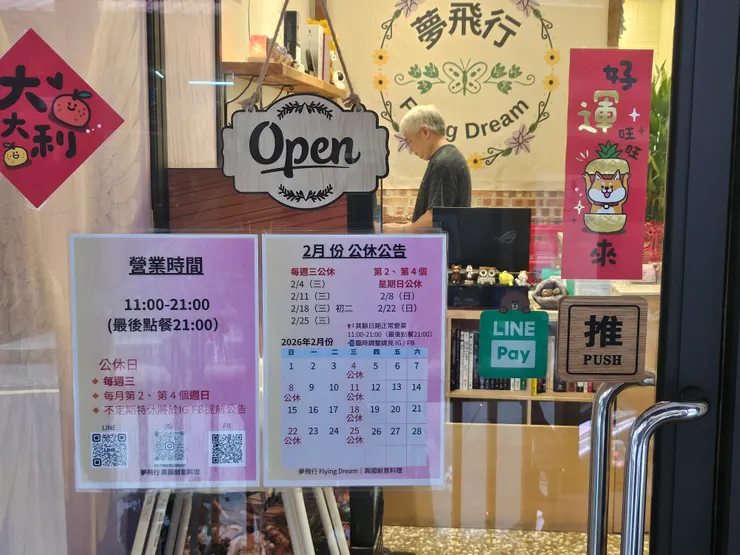 門口滿滿的指示,非常貼心的老闆 >w<