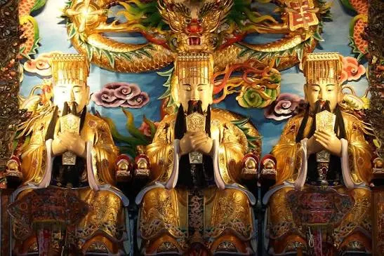 三官大帝(圖片截圖於網路)