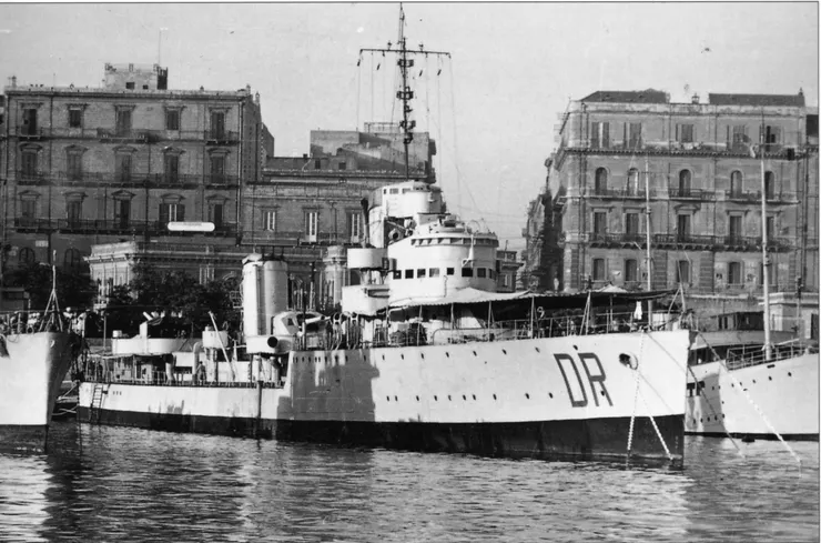 達雷科號驅逐艦（1951年在塔蘭托）
