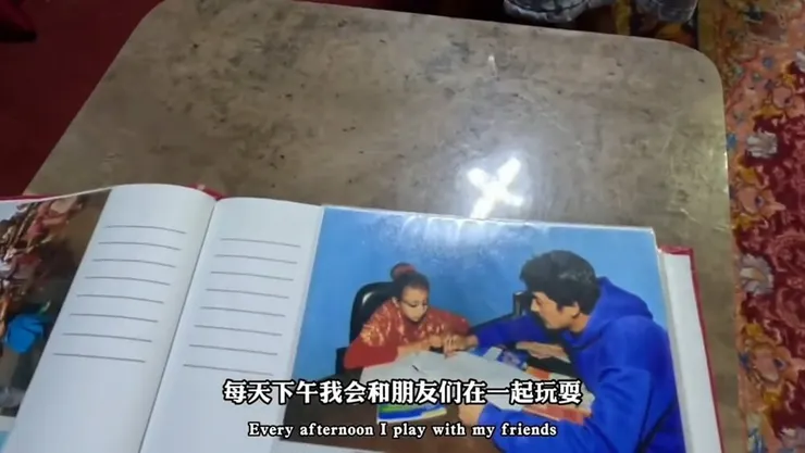 youtuber：春树的行走笔记Haruki’s Travel Notes：實地採訪前帕坦庫瑪麗Samita Bajracharya。