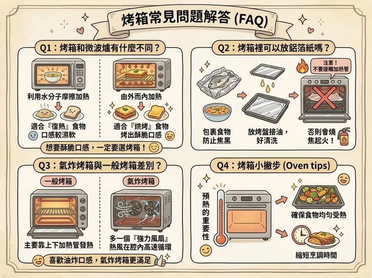 電烤箱常見問題FAQ