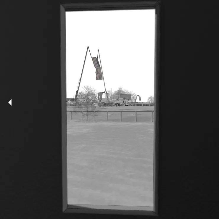 佈署在AGR建築內、但是無法看到屋頂的支援反狙擊小組視角(圖片提供：The New York Times)