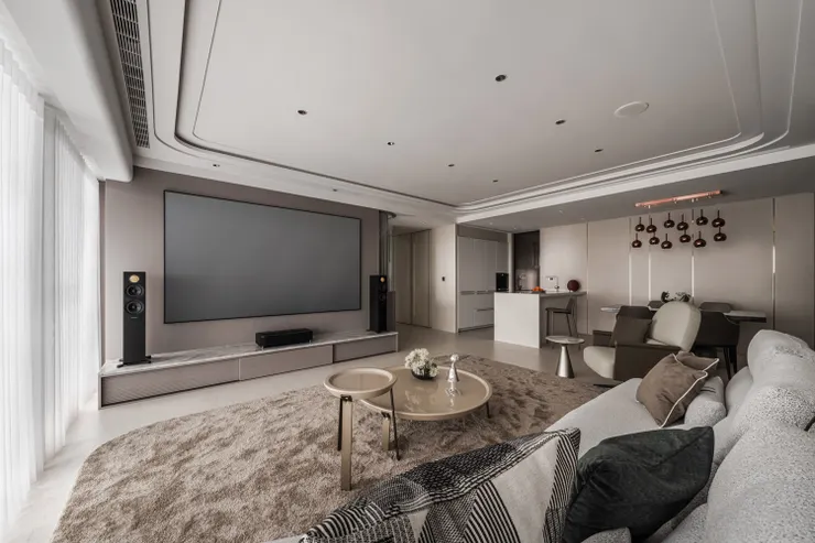 (案例分享：定潮 - 與現代輕奢曼妙豪宅相擁而睡｜藝瓦高雄室內空間設計)