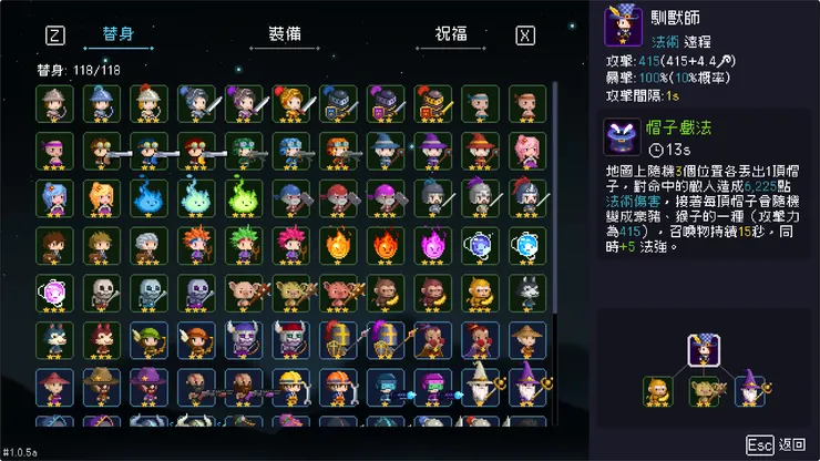 馴獸師合成公式