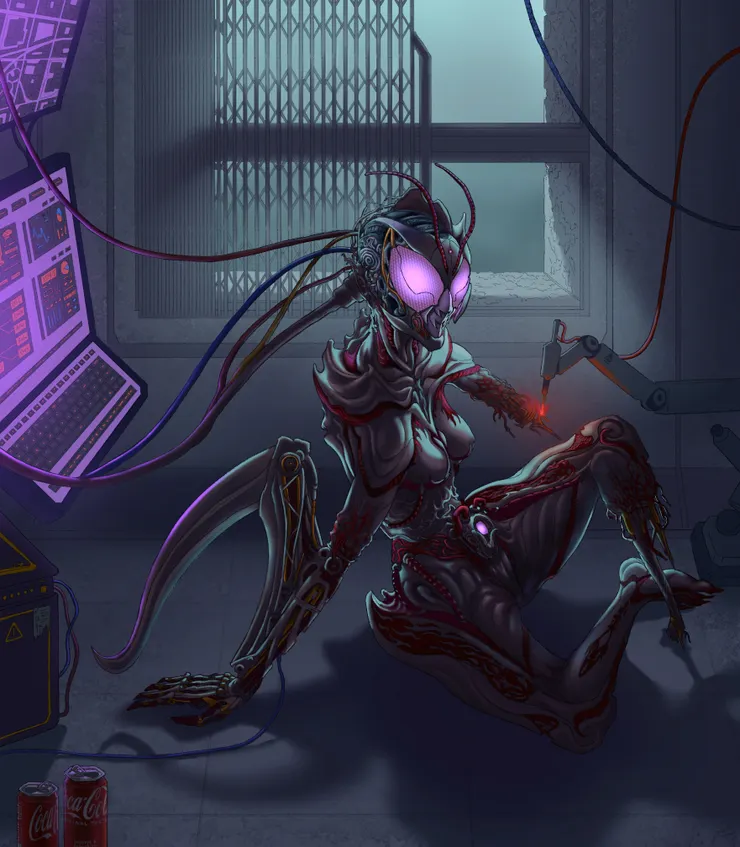 魔花螳螂 Devil's Flower Mantis