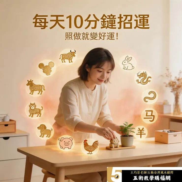 每天10分鐘就能做的十二生肖簡單招運技巧