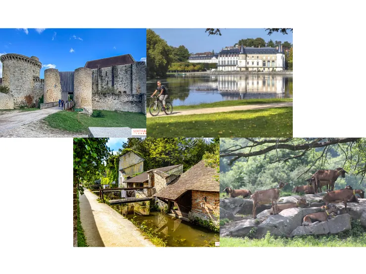 圖片來源(由左上至右下):Sortiraparis、France Vélo Tourisme、Sortiraparis 、Ferme de Coubertin