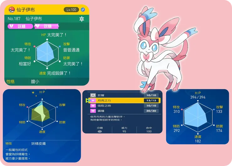 仙子伊布等級