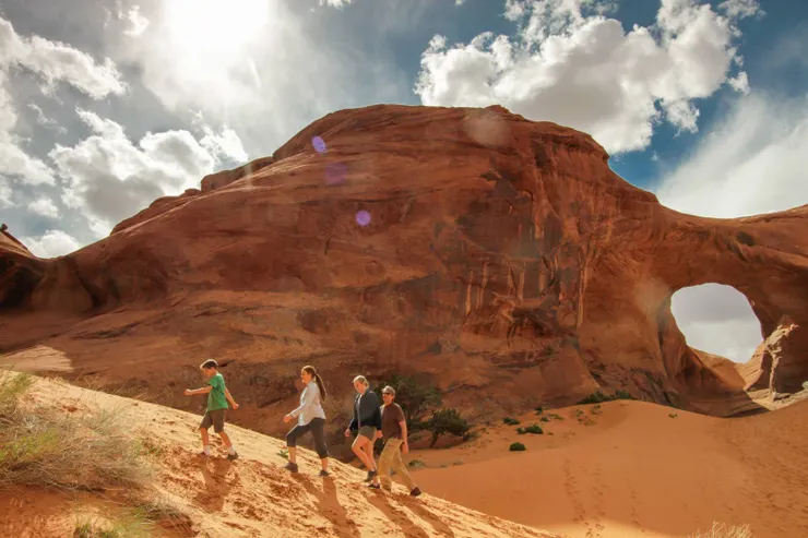旅客必訪亞利桑那州紀念碑Mounment Valley谷標誌紅岩奇景