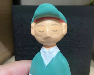 拜託大家，給我一點點意見吧！哪一雙眼睛，適合這枚公仔呢？