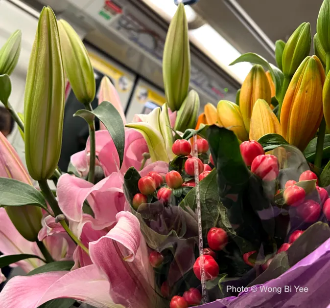 在地鐵巧遇幸福