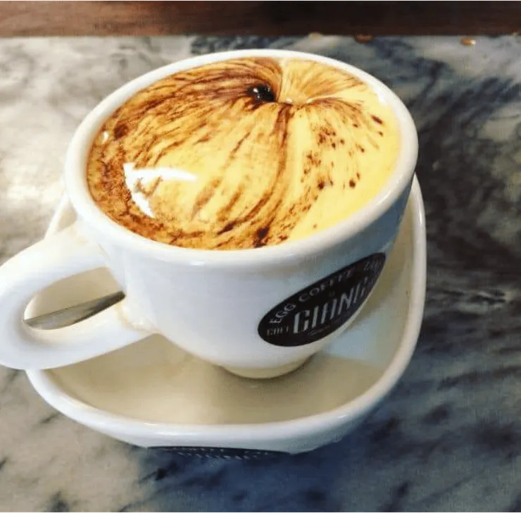 河內咖啡經典:蛋咖啡(Cà phê trứng)
