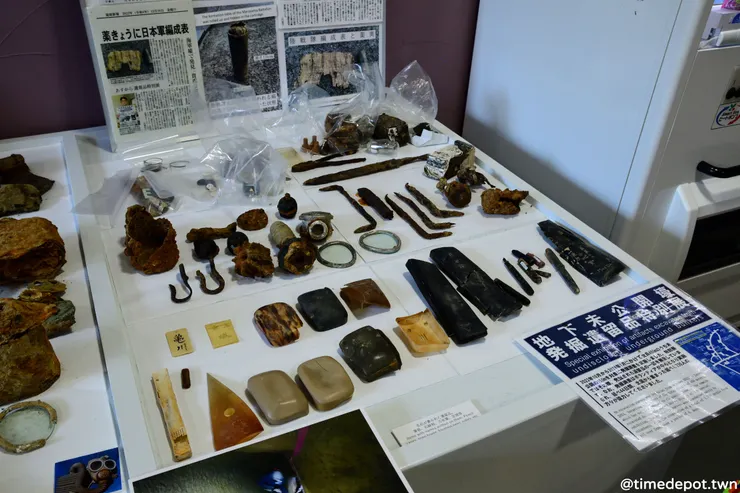 戰壕中找出的犧牲者遺物