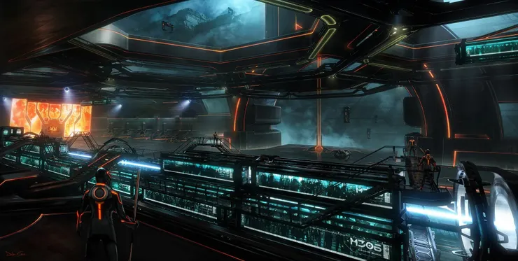 【創：光速戰技】美術概念圖。來源：Dylan Cole Studio