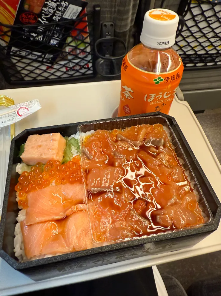 第一天的行程主要在新幹線上渡過,不過日本的便當質素無可質疑,加上我對伙食也沒有甚麼要求,所以體驗還好。