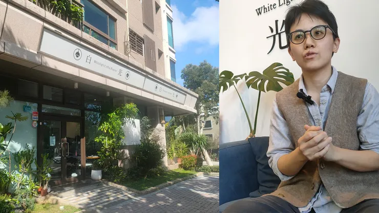 店外的繁茂與訪談當天的成成