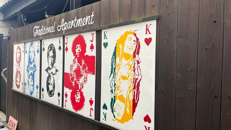 日西合璧下的復古風。