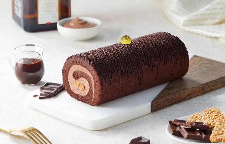 黑絲綢巧克力蛋糕，為網友力推品項，多層次口感再創巧克力蛋糕新高度。（資料來源：LADY KELLY）