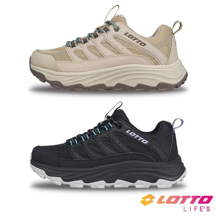 【LOTTO】寬楦 CT330 防潑水女款登山鞋