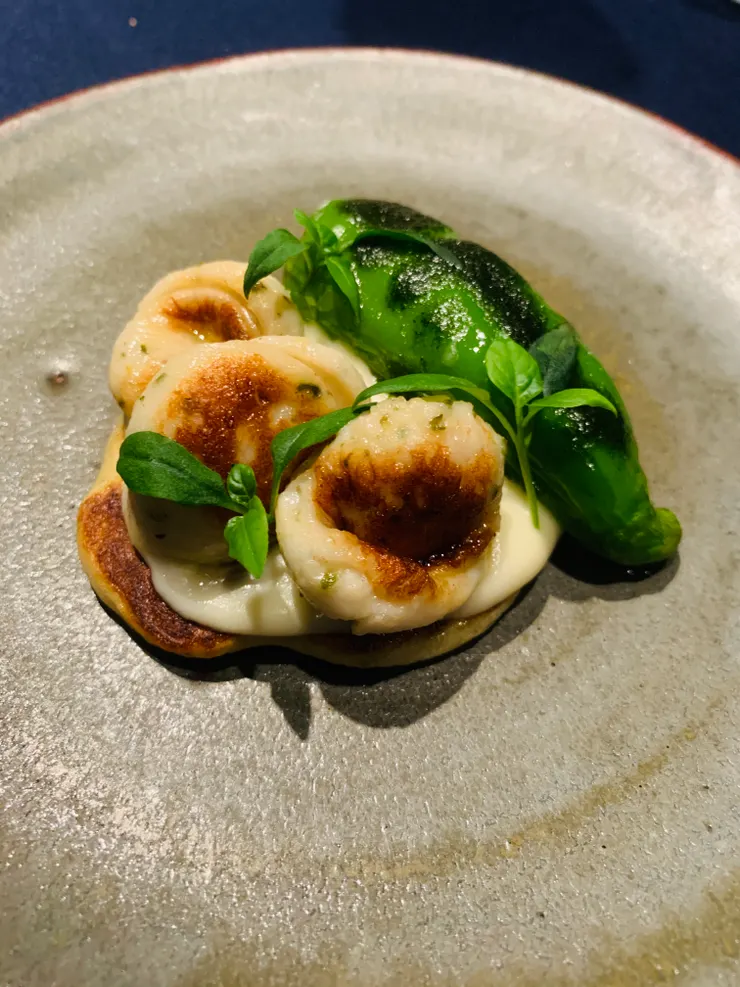 海鰻配香煎水洗起司好好味