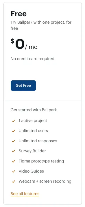 免費版本雖然只能用一個專案，但其他優點覺得很可以！