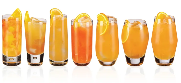 Slow Screw family of cocktails