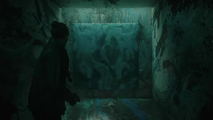 湖邊小屋更陰森，也讓恐懼再往前逼近一步。