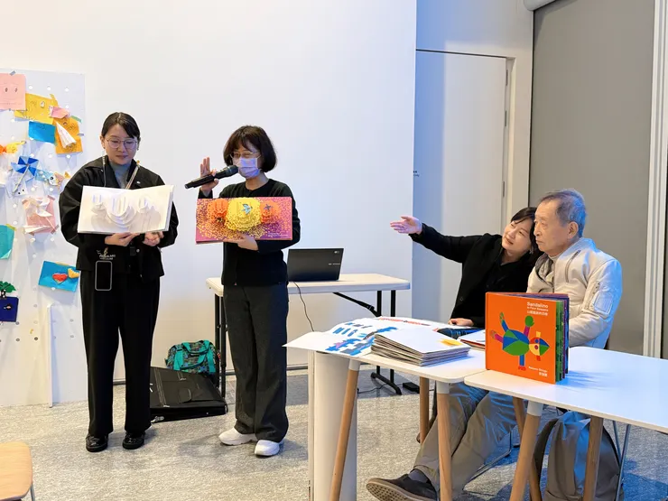 臺灣麥克團隊講解製作流程