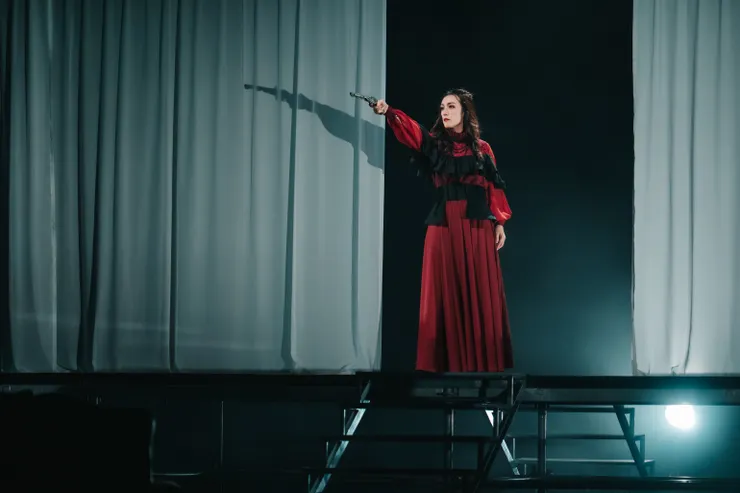 《海妲．蓋柏樂》演出影像。／影像提供：衛武營國家藝術文化中心（攝影／林峻永）