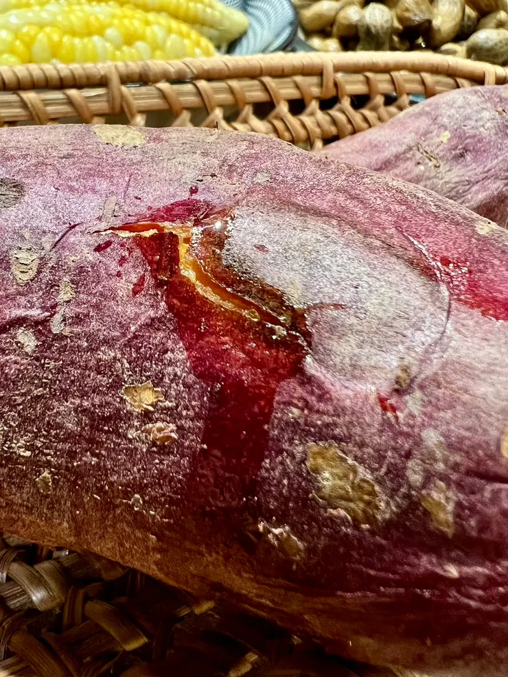 這令人差點流口水的地瓜照片,謝謝群友分享且授予使用