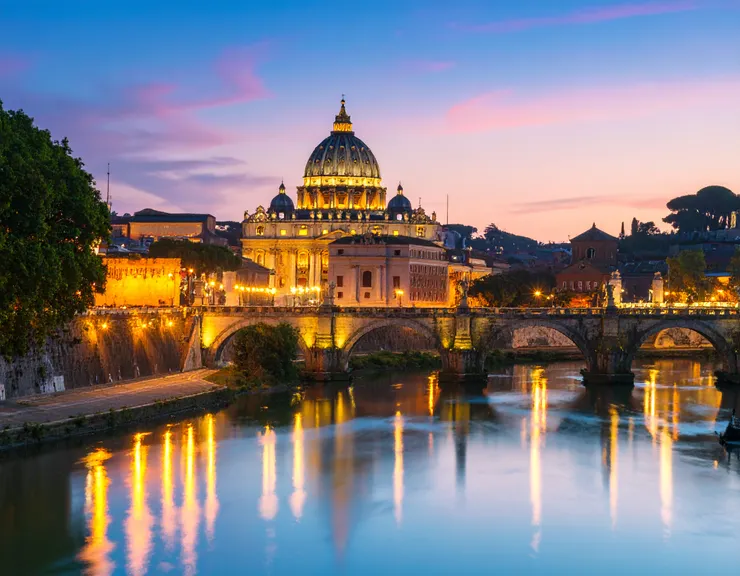 遠眺聖彼得大教堂