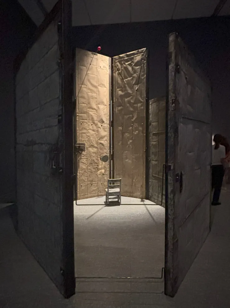 罪魁禍首二號   攝於「路易絲．布爾喬亞：剛從地獄回來，順便說一句，太精采了」 富邦美術館