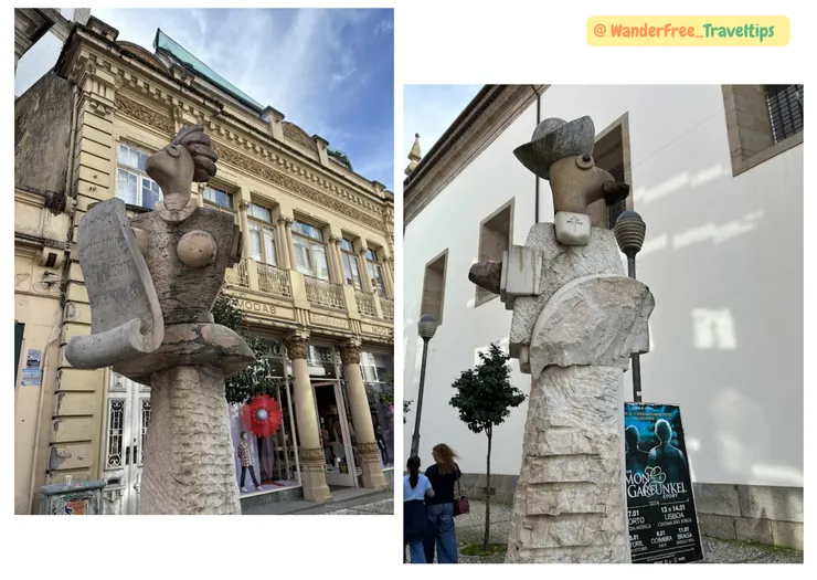 城市中的趣味雕像們