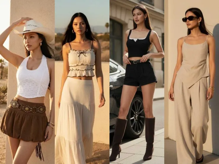 圖說：舉辦在熱帶沙漠的「科切拉音樂節」，不僅是音樂交流盛會，更是個人穿搭風格展現平台，Wave Shine應景推出最浪漫的波西米亞風提案。（資料來源：Wave Shine）